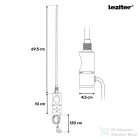 Leziter Elektromos fűtőpatron törölközőszárító radiátorhoz digitális hőfokszabályozóval 800W fehér LFP04-800W-W
