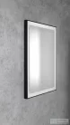 Sapho GANO tükör LED világítással, 60x80cm, fekete (LG260)