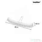 Leziter Hajlított medence tisztító kefe 45 cm LHMTK-45