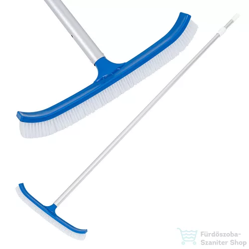 Leziter Hajlított medence tisztító kefe 45 cm LHMTK-45