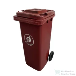 Leziter Hulladéktároló 120L barna LKU-120B