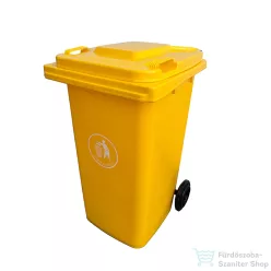 Leziter Hulladéktároló 240L sárga LKU-240S