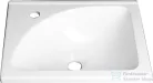 AQUALINE Öntöttmárvány mosdó, 40x32cm, fehér LM408