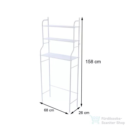 Leziter Mosógép állvány LMA-01 fehér LMA-01
