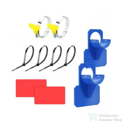 Leziter Medencecső tartókonzol 38 mm kék LMCSK38B