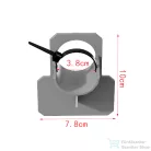 Leziter Medencecső tartókonzol 38 mm szürke LMCSK38G