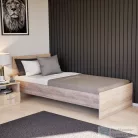 Leziter Miami egyszemélyes ágy 90x200 cm sonoma tölgy-yorki tölgy LMEA90STYT