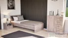 Leziter Miami egyszemélyes ágy 90x200 cm yorki tölgy-yorki tölgy LMEA90YTYT