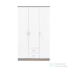 Leziter Miami gardróbszekrény 120x205 cm fehér-yorki tölgy LMGSZ120FYT