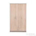 Leziter Miami gardróbszekrény 120x205 cm sonoma tölgy-yorki tölgy LMGSZ120STYT