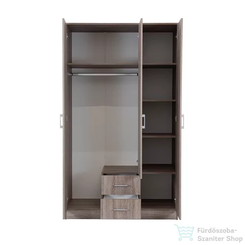Leziter Miami gardróbszekrény 120x205 cm yorki tölgy-yorki tölgy LMGSZ120YTYT