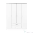 Leziter Miami gardróbszekrény 160x205 cm fehér-fehér LMGSZ160FF