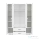Leziter Miami gardróbszekrény 160x205 cm fehér-fehér LMGSZ160FF