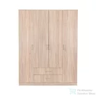Leziter Miami gardróbszekrény 160x205 cm sonoma tölgy-sonoma tölgy LMGSZ160STST