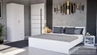 Leziter Miami gardróbszekrény 80x205 cm fehér-fehér LMGSZ80FF