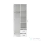 Leziter Miami gardróbszekrény 80x205 cm fehér-fehér LMGSZ80FF