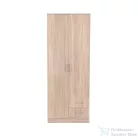 Leziter Miami gardróbszekrény 80x205 cm sonoma tölgy-sonoma tölgy LMGSZ80STST