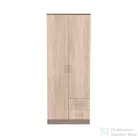 Leziter Miami gardróbszekrény 80x205 cm sonoma tölgy-yorki tölgy LMGSZ80STYT
