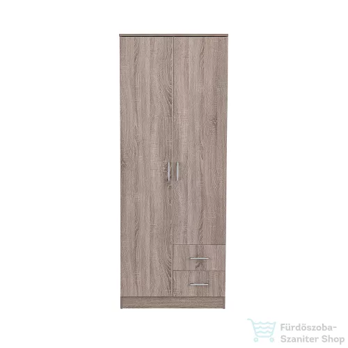 Leziter Miami gardróbszekrény 80x205 cm yorki tölgy-yorki tölgy LMGSZ80YTYT