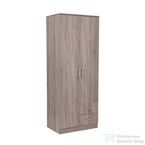 Leziter Miami gardróbszekrény 80x205 cm yorki tölgy-yorki tölgy LMGSZ80YTYT