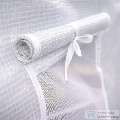 Leziter Fóliasátor 200x250x400 cm váz+fólia fehér LMH-42219-WH