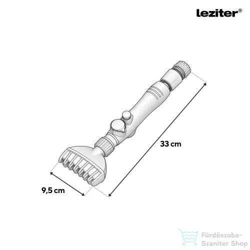 Leziter Medence szűrőbetét tisztító kefe LMSZTK-01