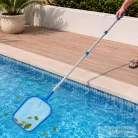 Leziter Medence tisztító háló teleszkópos nyéllel 120 cm LMTH-02