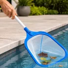 Leziter Medence tisztító háló, teleszkópos 30-65 cm LMTH-05
