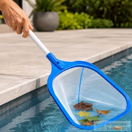 Leziter Medence tisztító háló, teleszkópos 30-65 cm LMTH-05