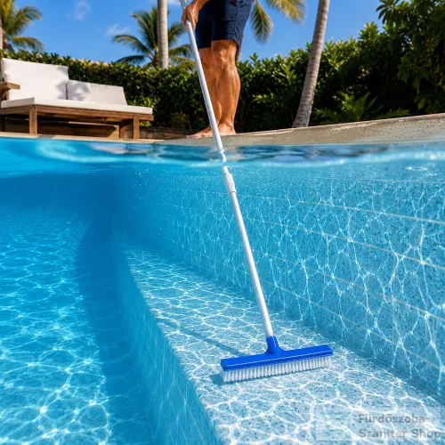 Leziter Medence tisztító kefe 26 cm LMTK-26