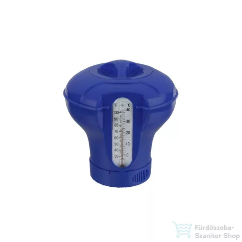Leziter Úszó medencevegyszer-adagoló hőmérővel 200 g-os tablettához LMVA-03