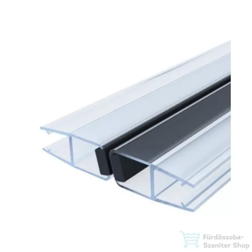 Leziter Mágnes zár 5mm 180 fokos zuhanykabin ajtókhoz 2m LMZ5MM180-2M