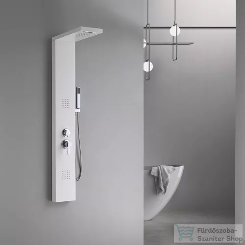 Leziter Malaga White hidromasszázs zuhanypanel LN-A101