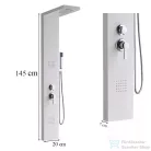 Leziter Malaga White hidromasszázs zuhanypanel LN-A101