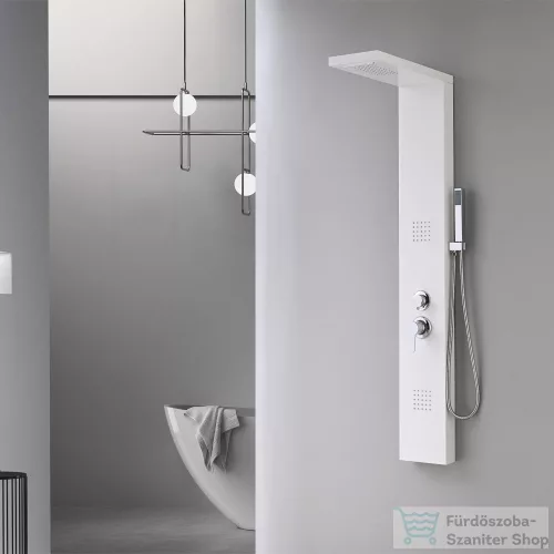 Leziter Malaga White hidromasszázs zuhanypanel LN-A101