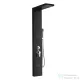 Leziter Malaga Black hidromasszázs zuhanypanel LN-A102