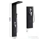 Leziter Malaga Black hidromasszázs zuhanypanel LN-A102