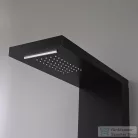Leziter Malaga Black hidromasszázs zuhanypanel LN-A102