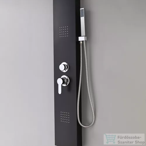 Leziter Malaga Black hidromasszázs zuhanypanel LN-A102