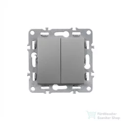   Leziter Nova csillárkapcsoló 10A 250V keret nélkül 105 szürke LN105-SZ