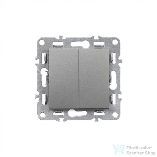 Leziter Nova csillárkapcsoló 10A 250V keret nélkül 105 szürke LN105-SZ