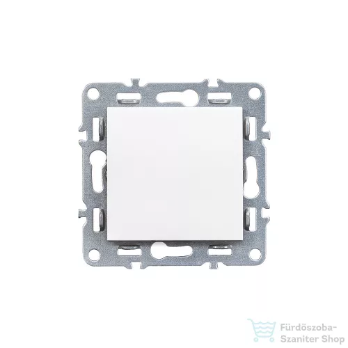 Leziter Nova kereszt kapcsoló 10A 250V 107 fehér LN107-F