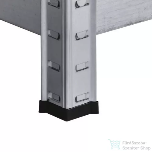 Leziter Nagy teherbírású sarokpolc 180x70x40-40 cm 175 kg króm LNP1804040K