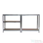 Leziter Nagy teherbírású polc 180x90x40 cm 175 kg króm LNP18040K