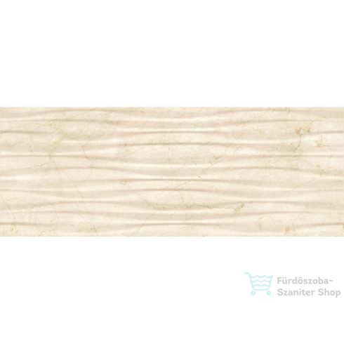 LOVE Ceramic Majestic Crema Marfil Wave Shine 45x119 fali csempe LOV8725
