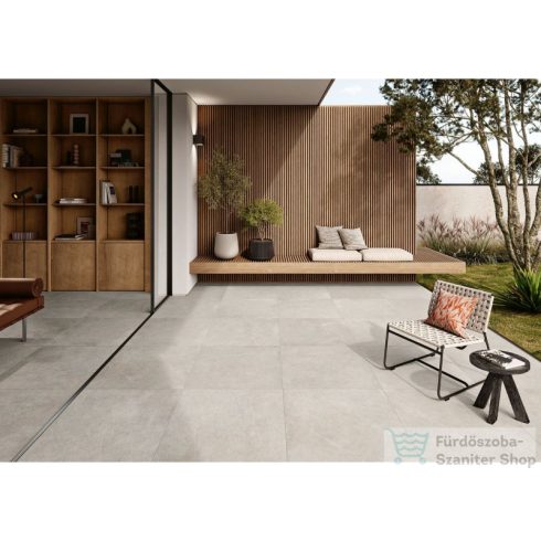 LOVE Ceramic Sense Light Grey Touch 80x80 padlólap LOV8786
