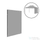 Leziter Kerti pavilon oldalfal ponyva 3x4 m szürke LPOP-40-GREY