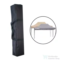   Leziter Kerti pavilon táska 3x4-3x4,5 m fekete LPT-4045-BLACK