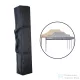 Leziter Kerti pavilon táska 3x4-3x4,5 m fekete LPT-4045-BLACK