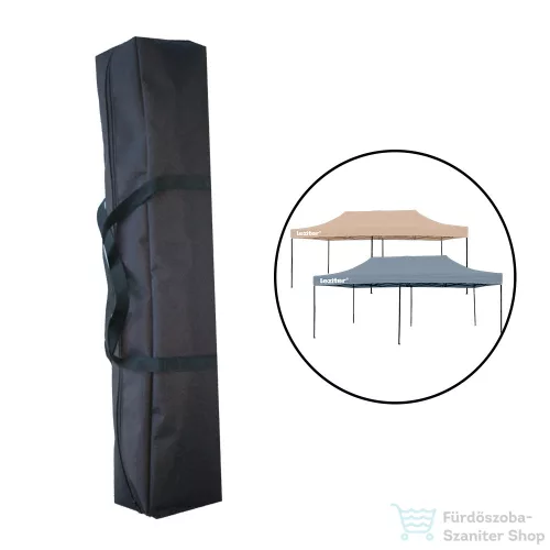 Leziter Kerti pavilon táska 3x6 m fekete LPT-60-BLACK